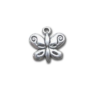 Anhnger fr Charms Schmetterling created for you 13 x13 mm Metall DIY
