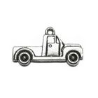 Anhnger fr Charms Auto Chevy Transporter 25 x 12 mm...