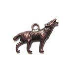 Anhnger fr Charms Wolf 16 x 27 mm Metall DIY