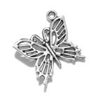 Anhnger fr Charms Schmetterling 20 x 20 mm Metall DIY