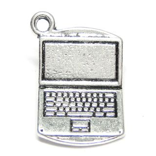 Anhnger Charm Laptop Notebook Metall DIY