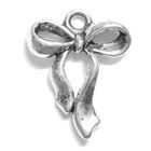 Anhnger fr Charms Schleife 19 x 23 mm Metall DIY