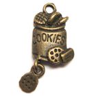 Anhnger fr Charms Keksdose Cookies 12 x 26 mm Metall DIY