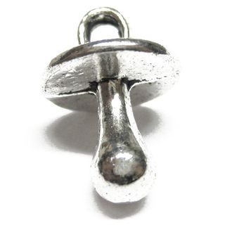 Anhnger fr Charms Baby Schnuller 9 x 13 mm Metall DIY