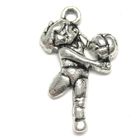 Anhnger fr Charms Volleyball 12 x 20 mm Metall DIY