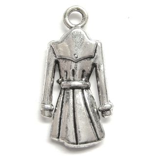 Anhnger fr Charms Trenchcoat 12 x 23  mm Metall DIY 