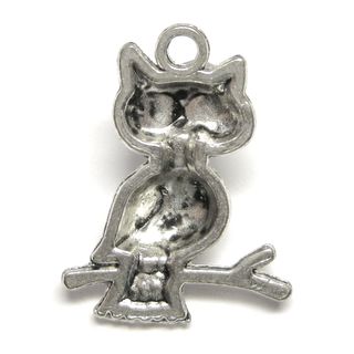 Anhnger fr Charms Eule 18 x 24 mm Metall DIY