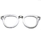 Anhnger Charm Brille Metall DIY