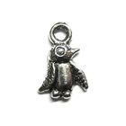 Anhnger Charm Pinguin Metall DIY