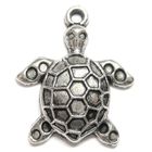 Anhänger für Charms Schildkröte 25 x 29 mm Metall DIY