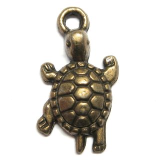 Anhänger Charm Schildkröte Metall DIY