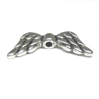 Charm Perle Spacer Engel Flügel  20 x 9 mm Metall DIY
