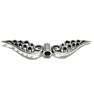 Perle Spacer Engel Flügel Metall DIY