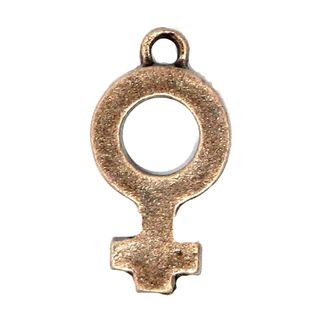 Anhänger Charm Venussymbol Frau Metall DIY