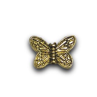 Spacer Perle Schmetterling 14 x 10 mm Metall DIY