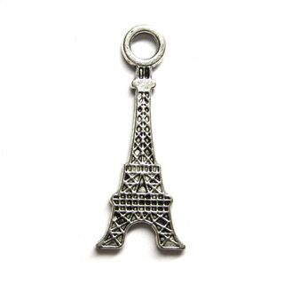 Anhänger Charm Eiffelturm Metall DIY