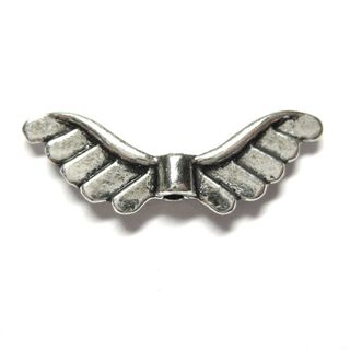 Perle Spacer Adler Flügel Metall DIY